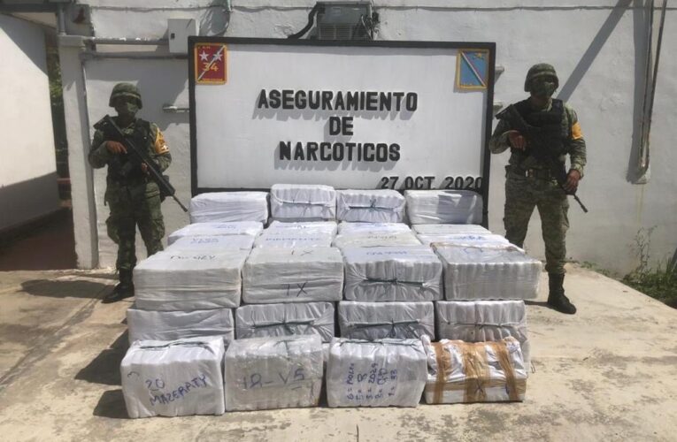 Decomisan en México avioneta con 1.500 kg de coca proveniente de Venezuela