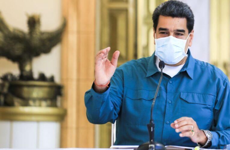 Maduro calcula para abril vacunación masiva contra el covid