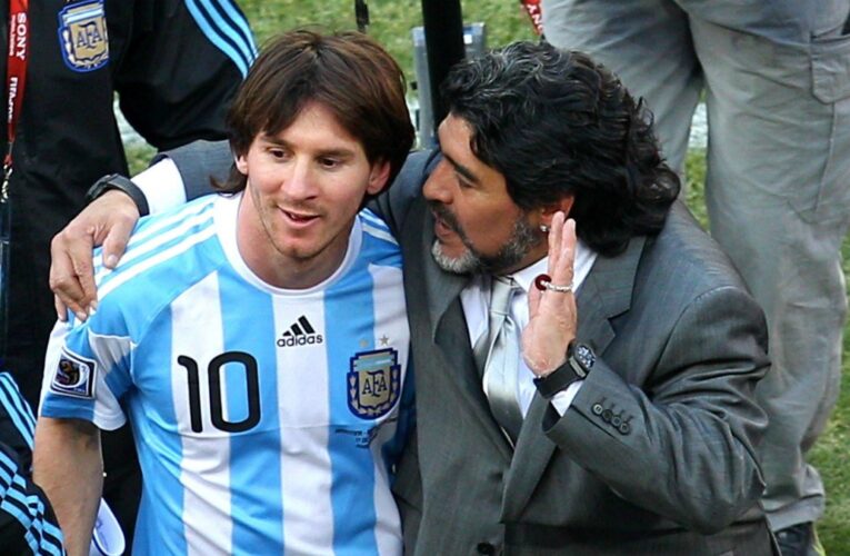 Messi se despide de Maradona: Diego es eterno