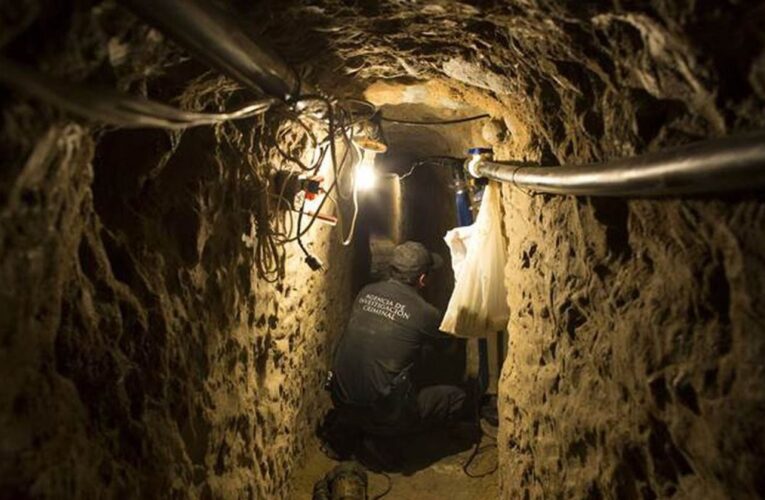 Descubren en México túnel cavado para robar $30 millones