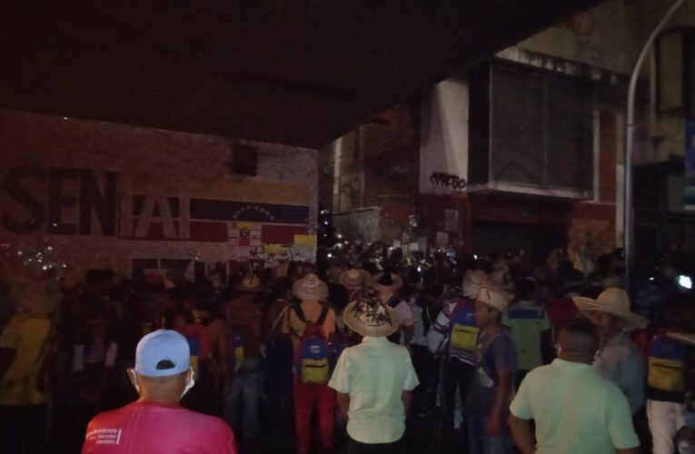 4 indígenas Yukpa heridos deja protesta cerca de Miraflores