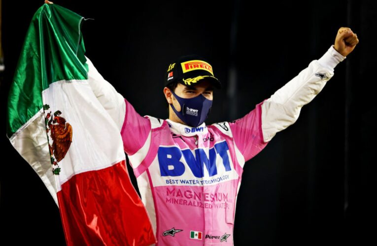Checo Pérez logra su primera victoria en Fórmula 1