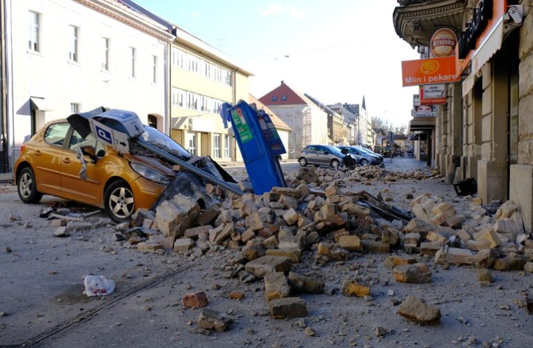 Una niña murió tras sismo de 6,2 en Croacia