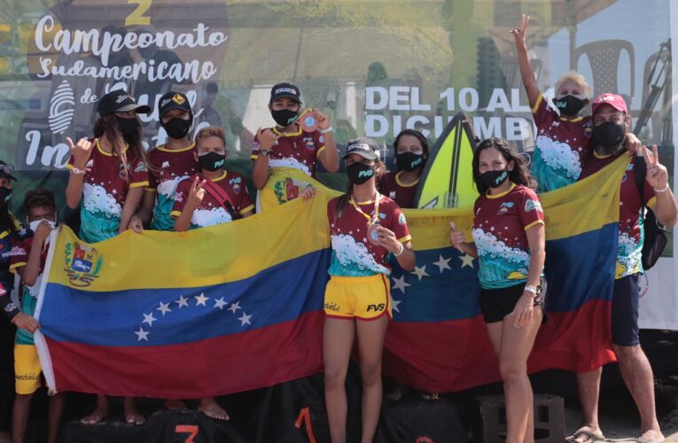 Venezuela subcampeón en Suramericano Infantil de surf