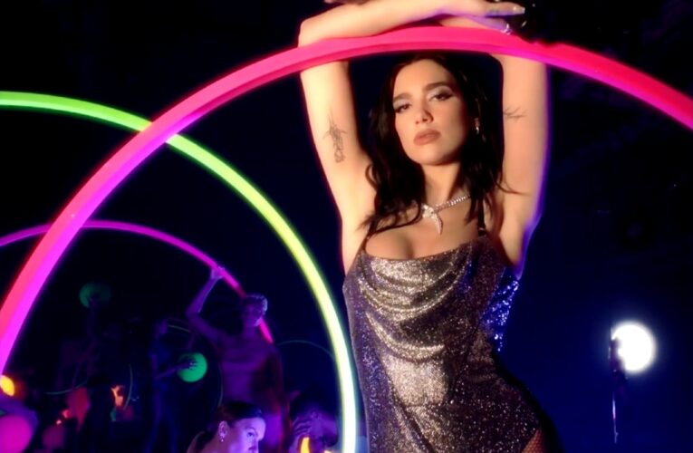 Dua Lipa rompió récord con su show virtual Studio 2054