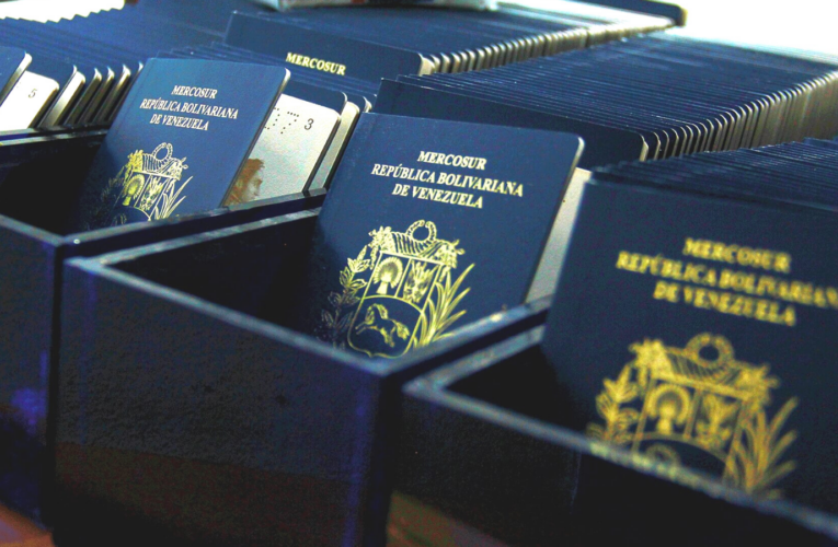 Llegaron 7.000 pasaportes al Saime