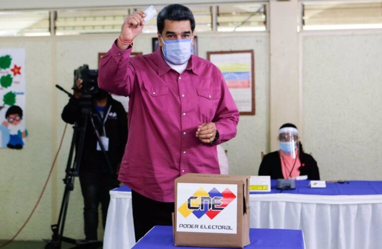 Presidente Maduro: Con el voto estamos haciendo justicia