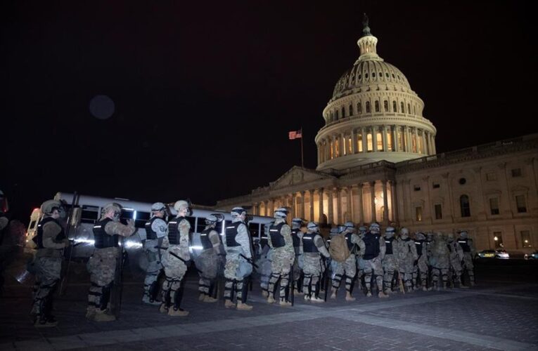Despliegan 6.000 guardias nacionales en Washington