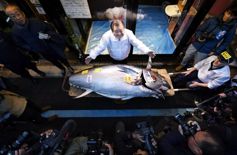 Subastan atún por $200 mil en Japón
