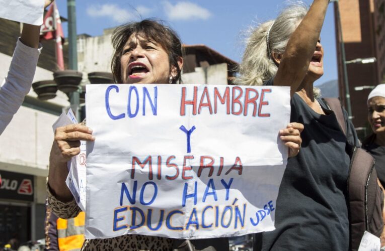 Protestas de docentes se han quedado sin respuestas