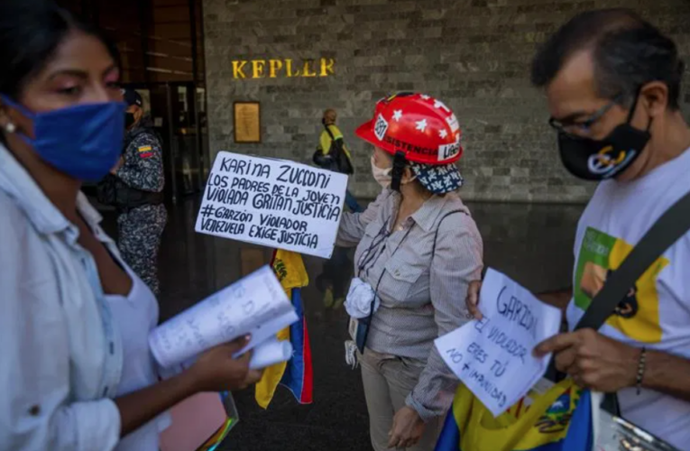 Protesta en Caracas por venezolana violada en Argentina