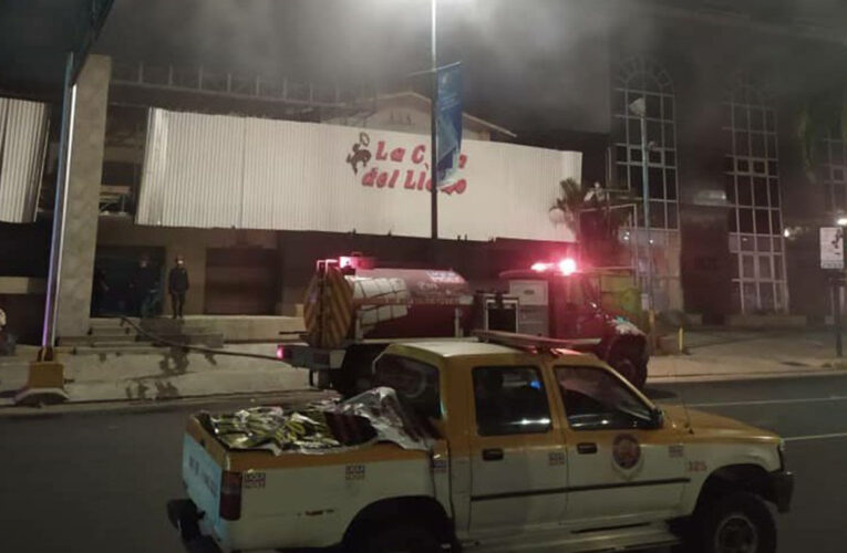 Se incendió restaurant La Casa del Llano en Las Mercedes