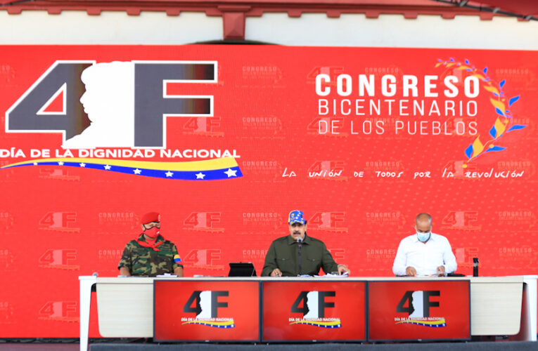 Maduro llamó a denunciar a los divisionistas
