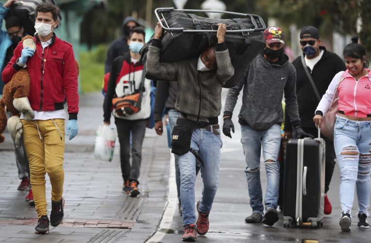 40% de los migrantes venezolanos fueron desalojados en la pandemia