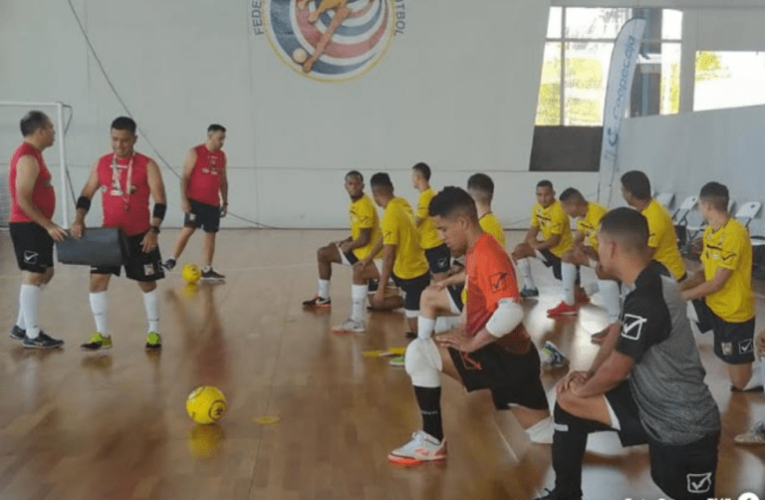 Vinotinto de Futsal comenzó entrenamientos en Costa Rica