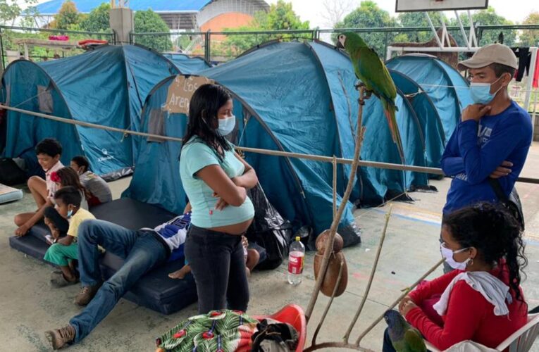 19 casos covid en refugios de venezolanos en Arauquita