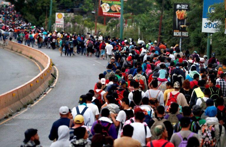 Solicitudes de asilo rompen récord en frontera sur de México