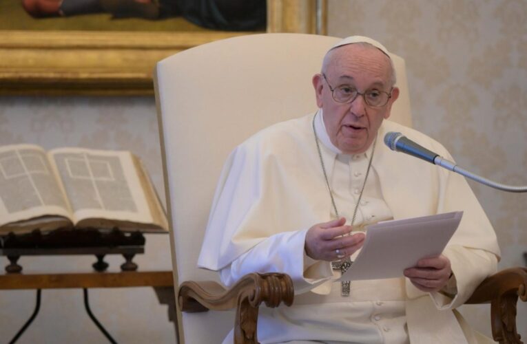 Papa Francisco insta a líderes a proteger el planeta