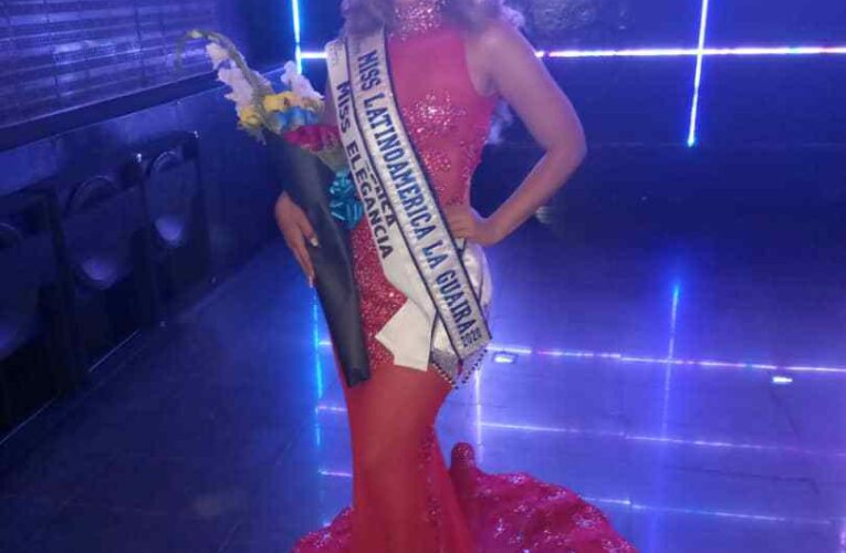 Alfrimar Silva se alzó con la corona del Miss Latinoamérica La Guaira