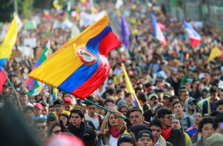 Buscan en Colombia a 168 desaparecidos en las protestas