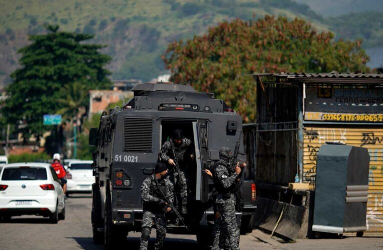 25 muertos deja operación policial en favela de Río de Janeiro