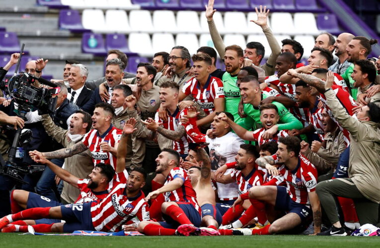 Atlético de Madrid se coronó campeón