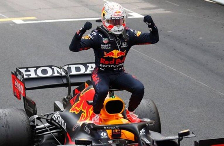 Verstappen ganó el GP de Mónaco