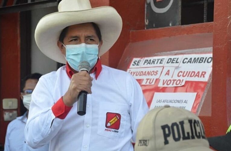 Fiscalía peruana abre investigación contra candidato Pedro Castillo