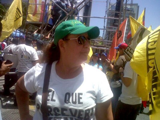 Xiomara Barreto lucha por una mejor Venezuela