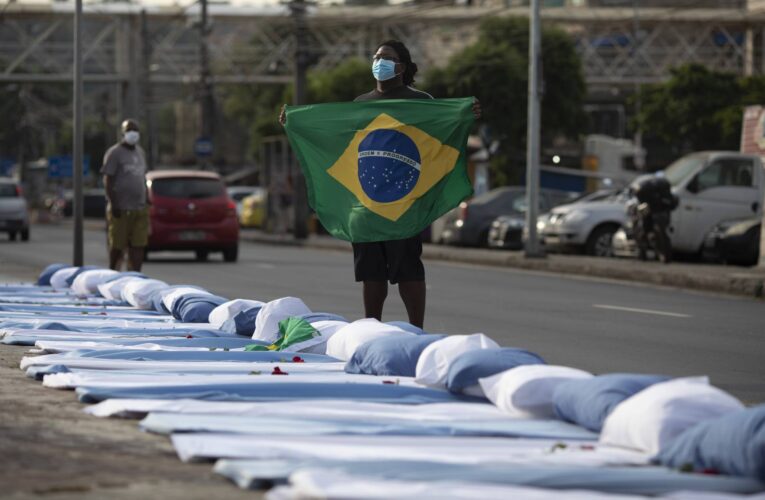 Brasil superó los 18 millones de infectados