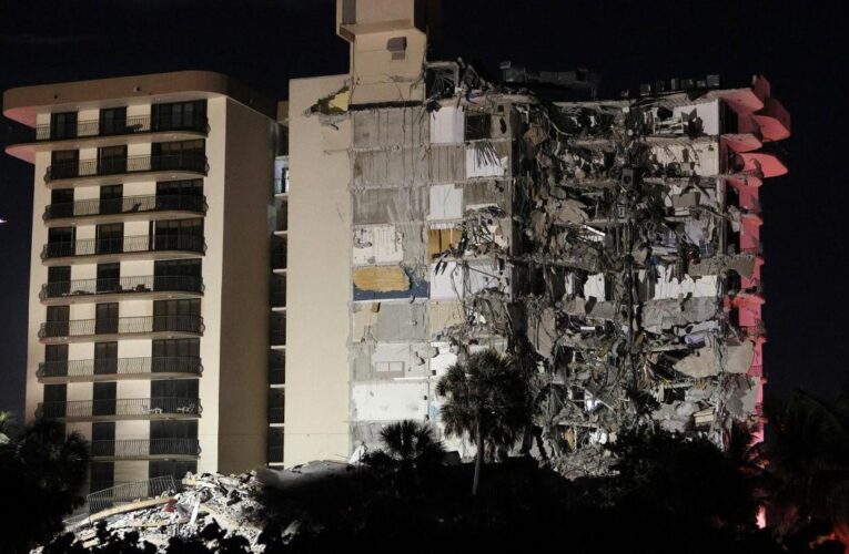 Se derrumbó parte de un edificio residencial en Miami