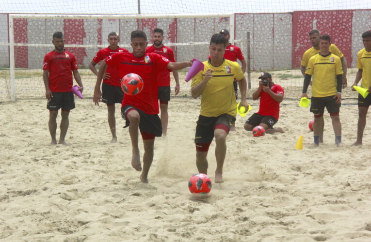 Fútbol playa arrancó preparación rumbo al Mundial