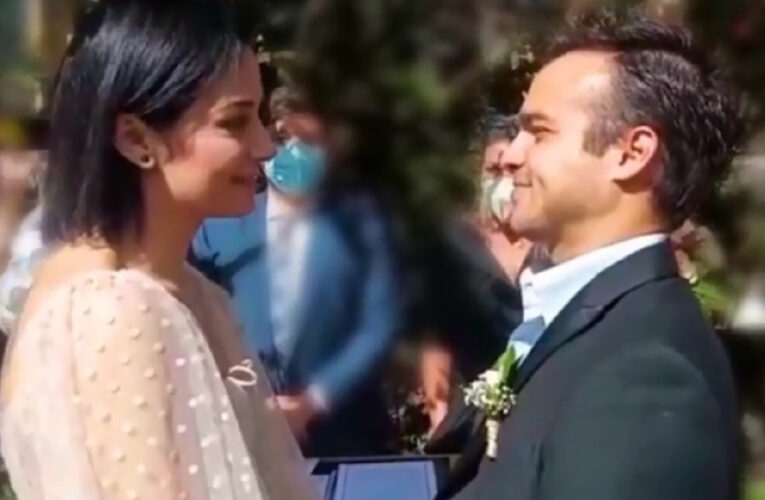 Daniela Alvarado se casó con José Manuel Suárez