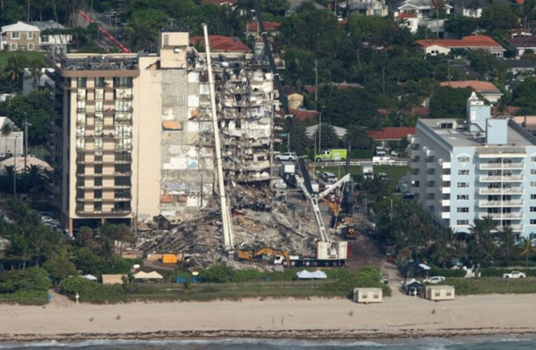 Son 9 los muertos por desplome de edificio en Miami