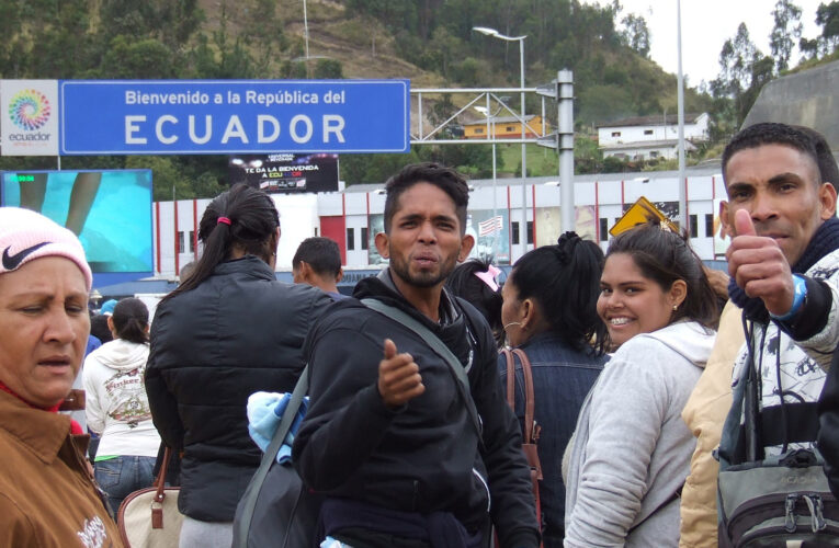 Acnur acompañará regularización de venezolanos en Ecuador