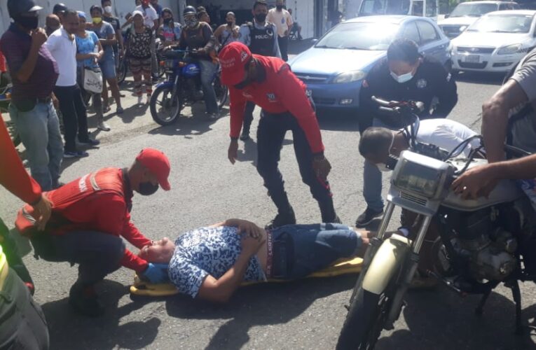 Lo arrolló una moto por no usar la pasarela de La Lucha