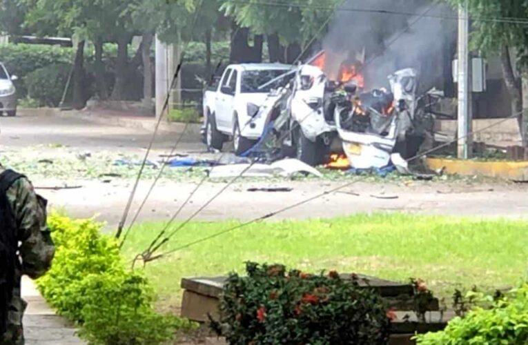 Explota carro bomba dentro de base militar en Cúcuta