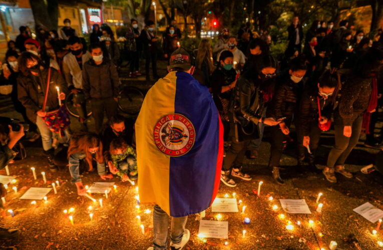 Hay 327 desaparecidos en Colombia en medio de las protestas