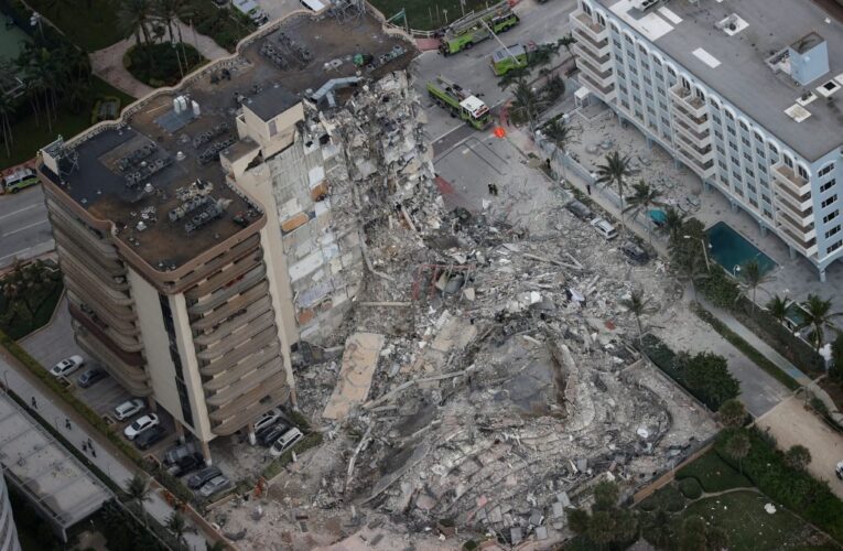 Cuatro venezolanos desaparecidos en edificio desplomado en Miami