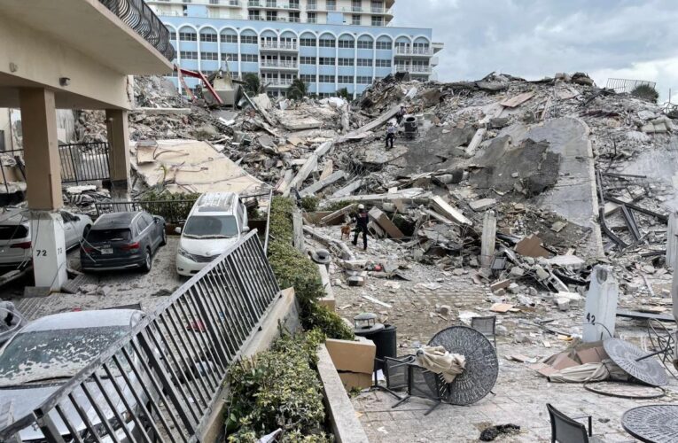 Aumenta a 4 la cifra de muertos en edificio colapsado en Miami