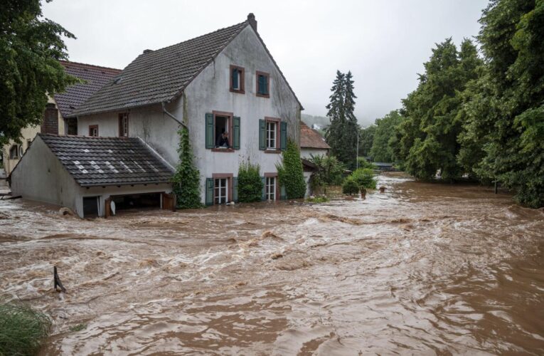 Más de 50 muertos y decenas de desaparecidos en Europa por las lluvias