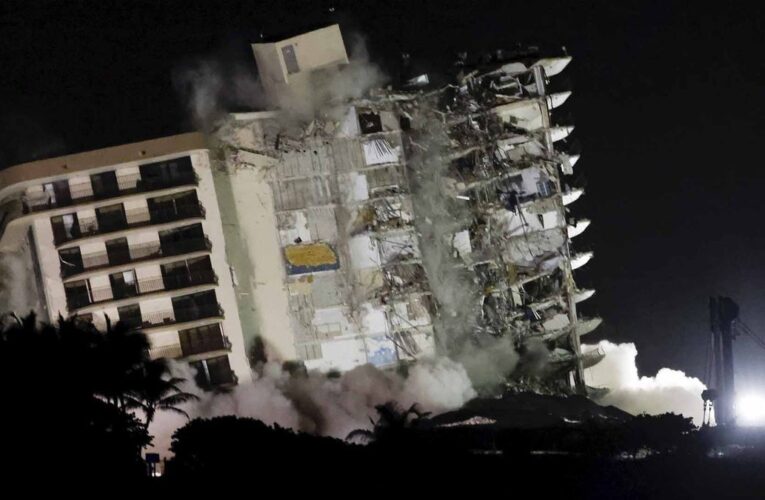 Hallan tres cuerpos más entre los escombros del edificio de Miami