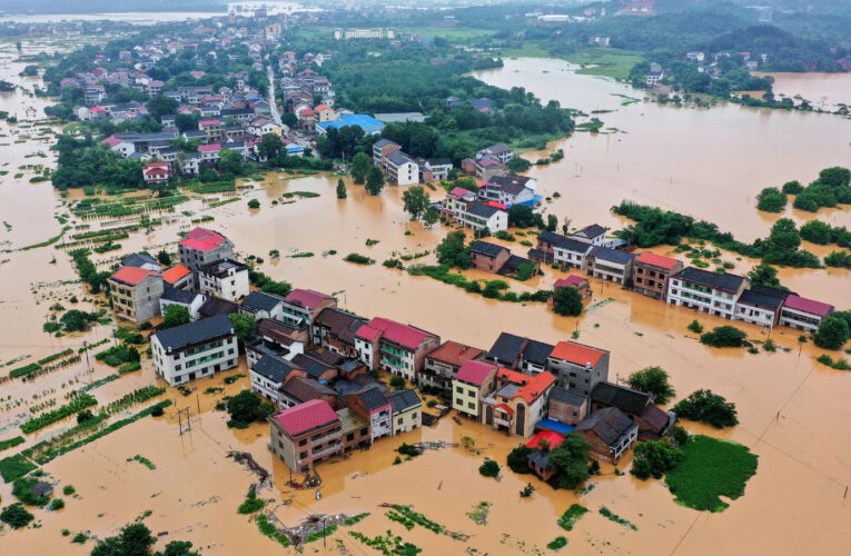 Evacuaron a 376 mil personas por inundaciones en China
