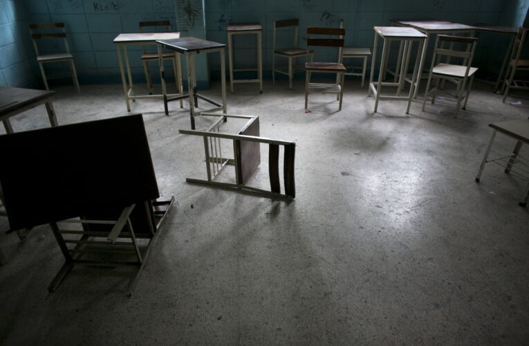 Sindicato Venezolano de Maestros: 85% de las escuelas no están en condiciones de reabrir