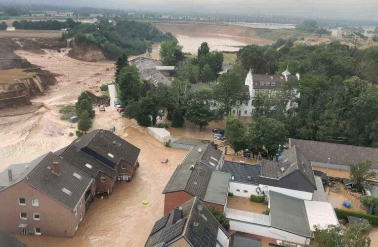 Sube a 161 el número de fallecidos por inundaciones en Alemania