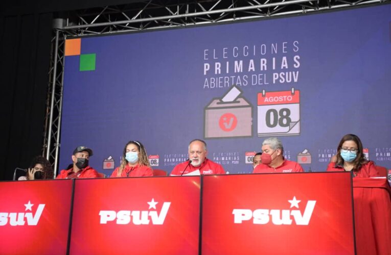 PSUV anunció primeros resultados de las primarias