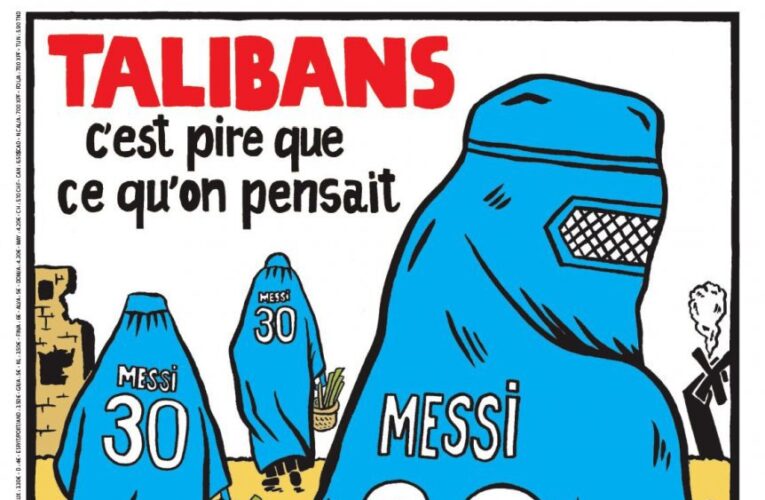 Charlie Hebdo vincula al PSG con los talibanes