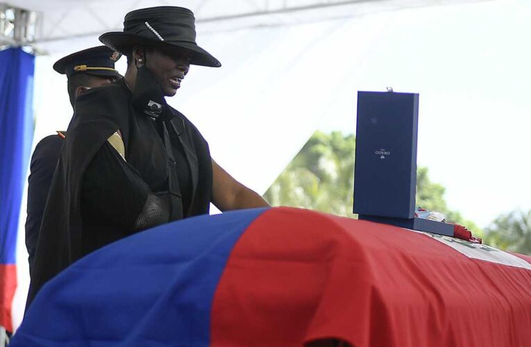 Viuda del asesinado presidente de Haití acusa a la guardia de seguridad