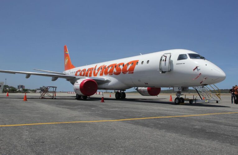 A partir del 29 Conviasa autoriza vuelos a Toluca