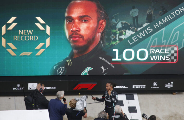 Hamilton ganó en Rusia y llegó a 100 victorias
